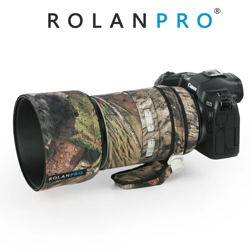 ROLANPRO Waterproof Lens Coat for Canon RF 70-200mm F2.8 L IS USM Rain Cover Lens Sleeve Guns Case for CANON RF 70 200 mm