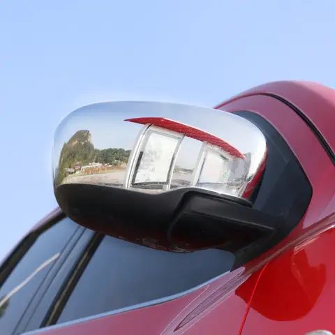 निसान नवारा NP300 D23 पिकअप एक्सेसरीज़ 2015-2020 के लिए ABS क्रोम डोर साइड मिरर रियरव्यू फ्रेम कवर ट्रिम 8 best sales निसान नवारा एनपी300 - №5