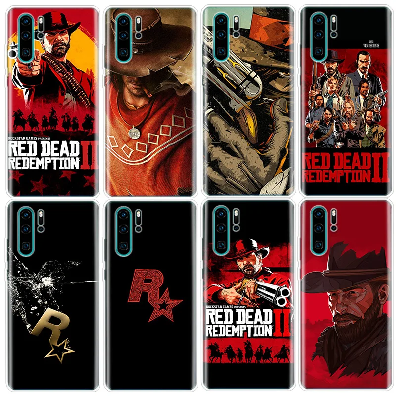 Red Dead Redemption 2 Phone Case For Huawei P Smart Z 2021 Y5 Y6 Y7 Y9 Honor 50 20 Pro 10i 9 Lite 9X 8A 8S 8X 7S 7X 7A Cover Fun