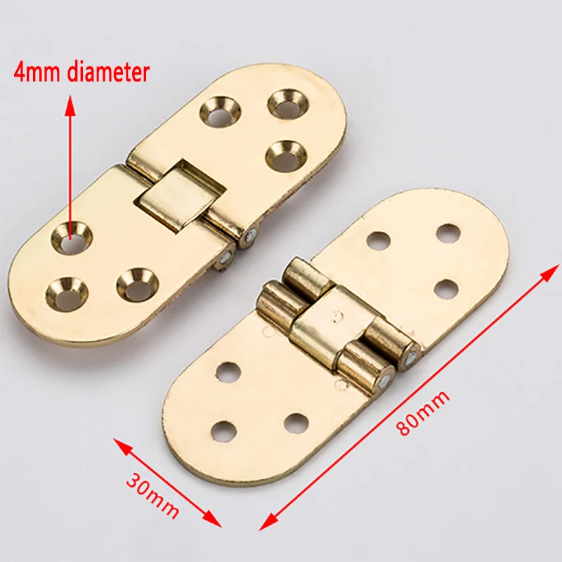 30mm*80mm Flap hinge Shaped Hinge embedded installation For Furniture Modern Furniture Hardware