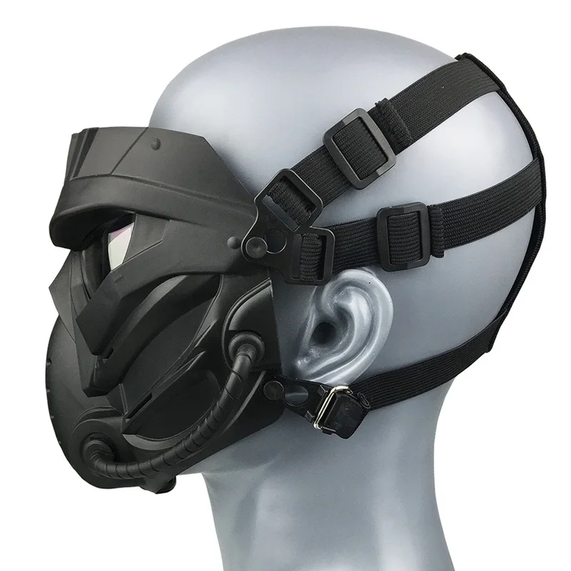 Máscara facial táctica Airsoft, Cráneo, juegos de Paintball, CS, campo, máscara de cara completa, caza, militar, ciclismo, protección para la cabeza