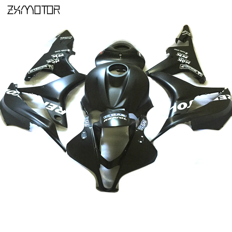 

High Quality Injection Motorcycle Fairing kits for Honda CBR600RR F5 2007 2008 black fairing set cbr 600 rr f5 07 08 SX08