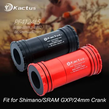 วงเล็บด้านล่าง Pressfit สำหรับ Shimano Cranksets แกน24มม.BB86/BB92ภูเขากรอบอลูมิเนียม/Alloy Shell จักรยานอะไหล่