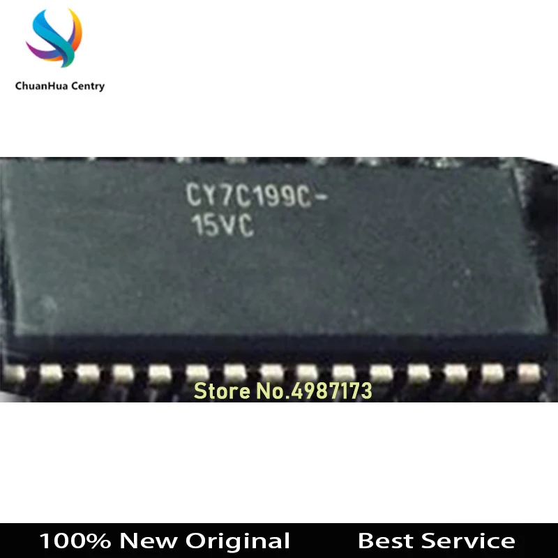 

10 Pcs/lot CY7C199C-15VC SOJ28 New And Original In Stock