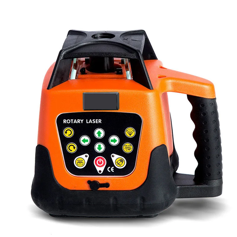 Imagem -02 - Automático Padrão Eletrônico Auto-nivelamento Rotativo Nível Laser Nível Engenheiro Verde Vermelho Alta Precisão 500m Diâmetro de Medição Novo