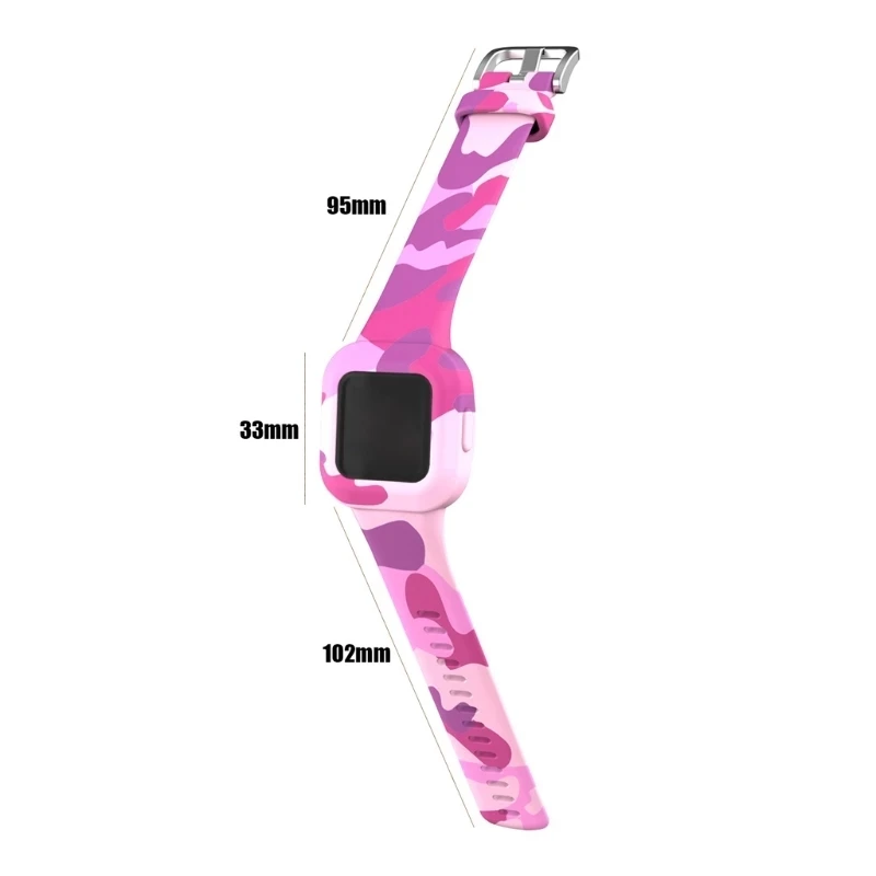 Correa de silicona suave para reloj Garmin Fit JR 3, pulsera de muñeca para niños, repuesto para Garmin Vivofit JR3