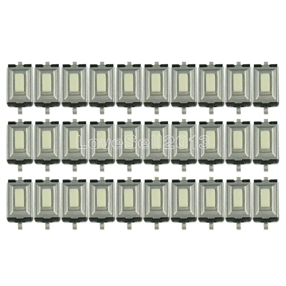 100PCS 3*6*2.5MM 3X6X2.5mm Tactile Push Button Switch Tact Switch Micro Switch 2 Pin SMD