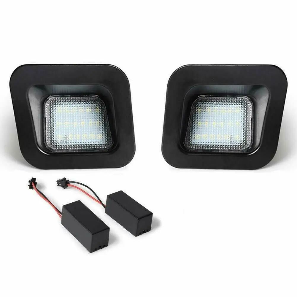 2pcs led License Plate Light Canbus Number Lamp For Dodge Ram 1500 2500 3500 2003-2018 1500 Classic 2019 White 12V