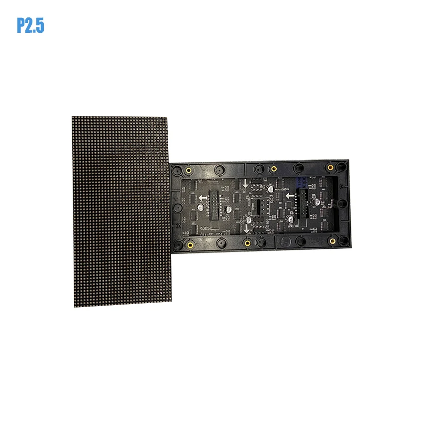 P2.5mm 160*80mm 64*32pixels 1/16 Scan Indoor SMD2121 3in1 RGB Full Color P2.5 LED Module For LED Display Screen Video Wall