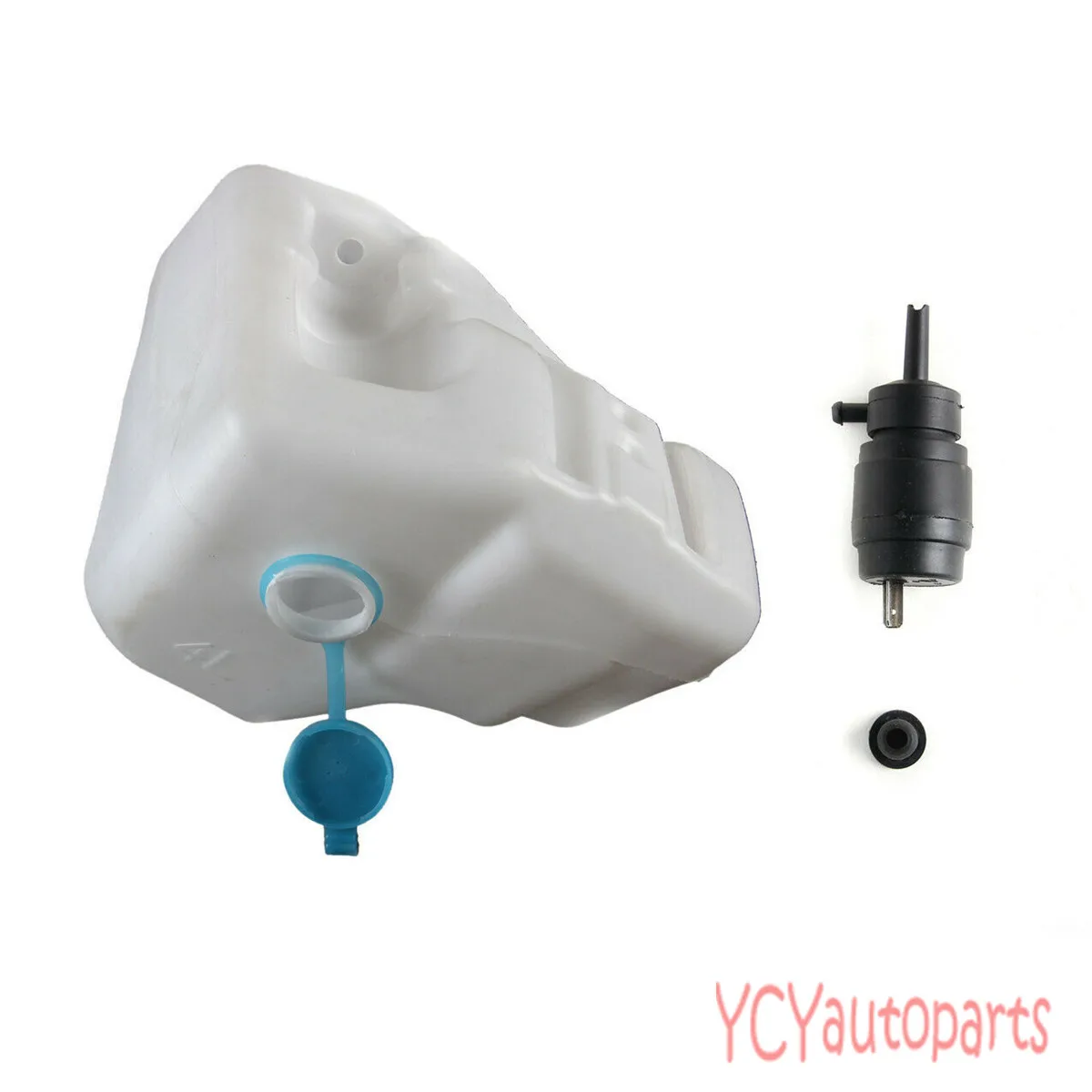 Windshield Washer Pump & Tank Bottle Kit Fit For VW Fox Golf Jetta Passat Rabbit Corrado Scirocco 535 955 453