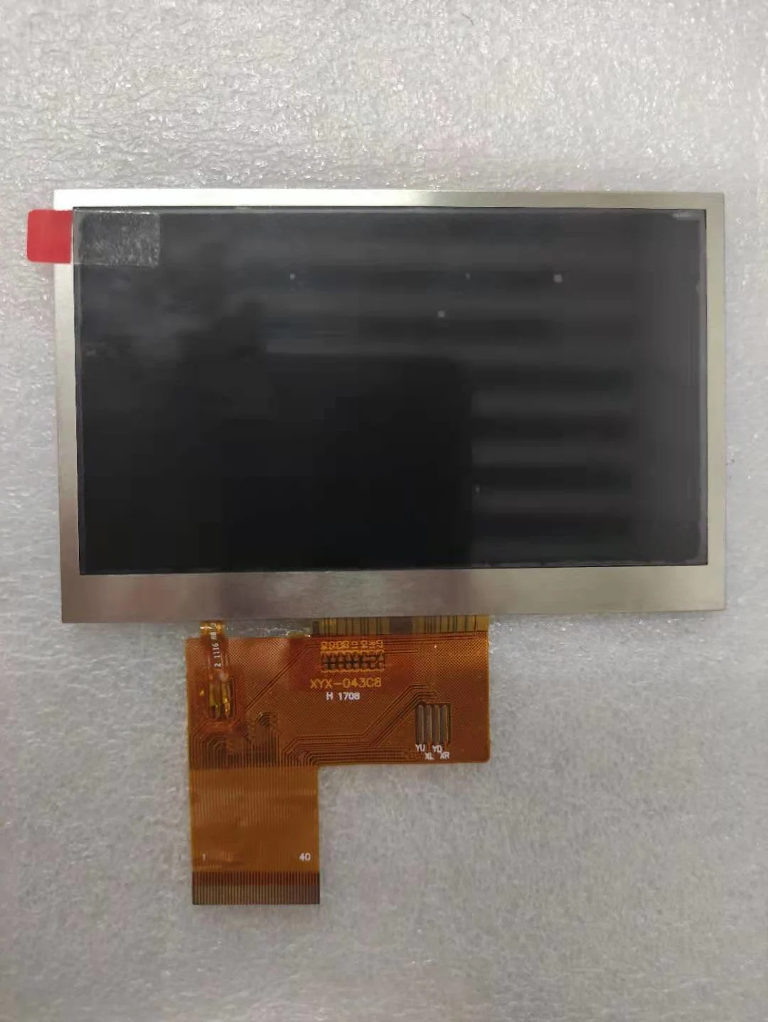 Layar LCD 4.3 ", 40 Pin,XYX-043C8, Pengiriman Gratis