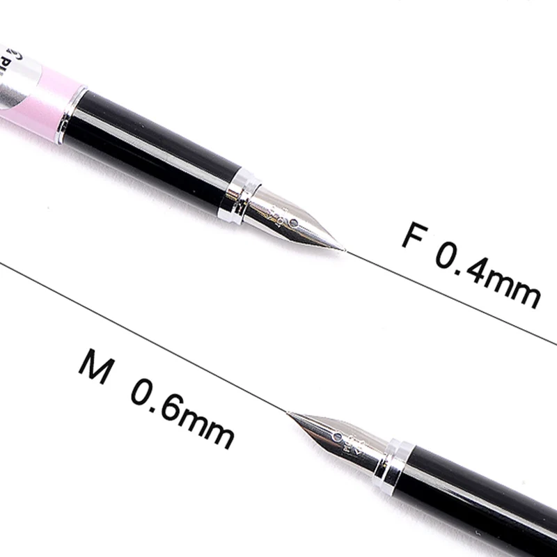 1 Pcs PILOT Cavalier Pen FCA-3SR Yellow Lacquered Copper Rod with Ink Absorber 0.5mm F Tip 0.6mm M-point Student Writing Pen