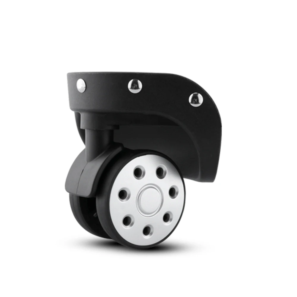 DILONG W252 Swivel wheels luggage detachable trolley suitcase replacement casters password box luggage detachable black wheels