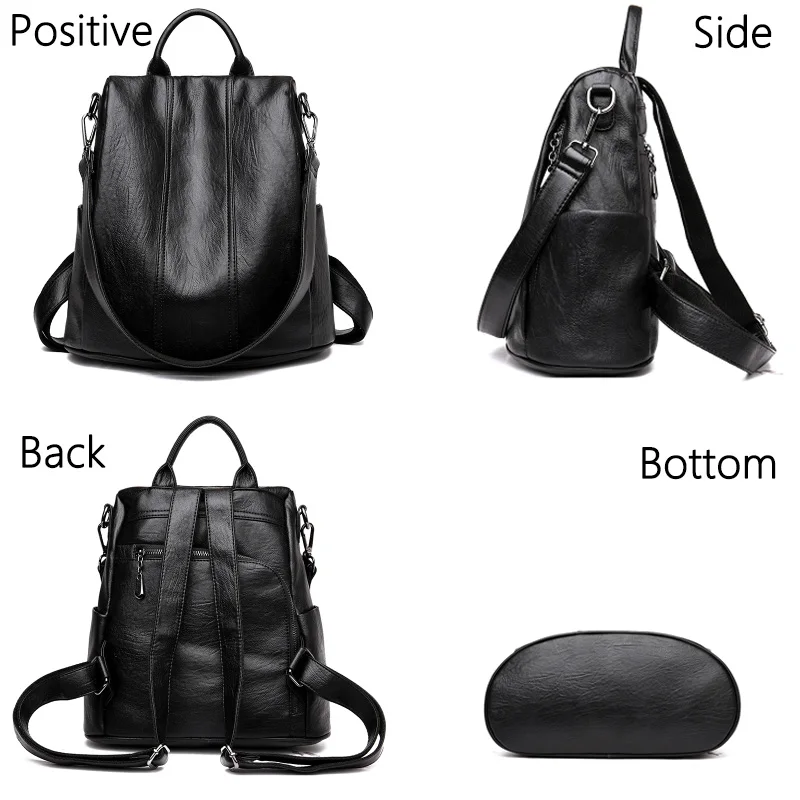 Fashion Anti-theft Backpack Designers Large Backpack Shoulder Bag Women Backpack for School Style Leather Bag College Mochilas