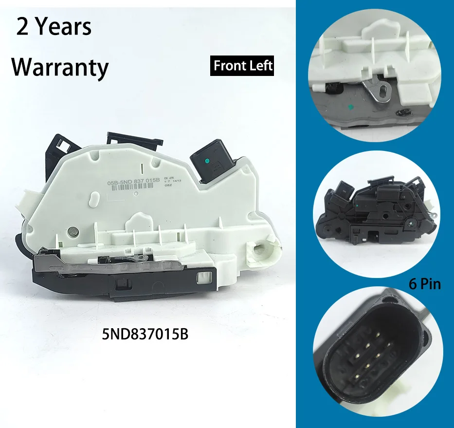 Door Lock Actuator 5N1837015C 5N1837016C 5N0839015D 5N0839016D For VW AMAROK PASSAT CC Tiguan