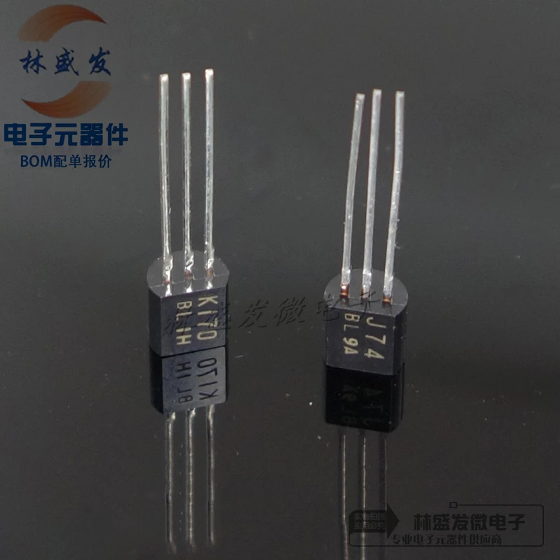 K170 2SK170 2SK170-BL/GR Paired tube J74 2SJ74 2SJ74-BL/GR TO-92 new low noise frequency transistor