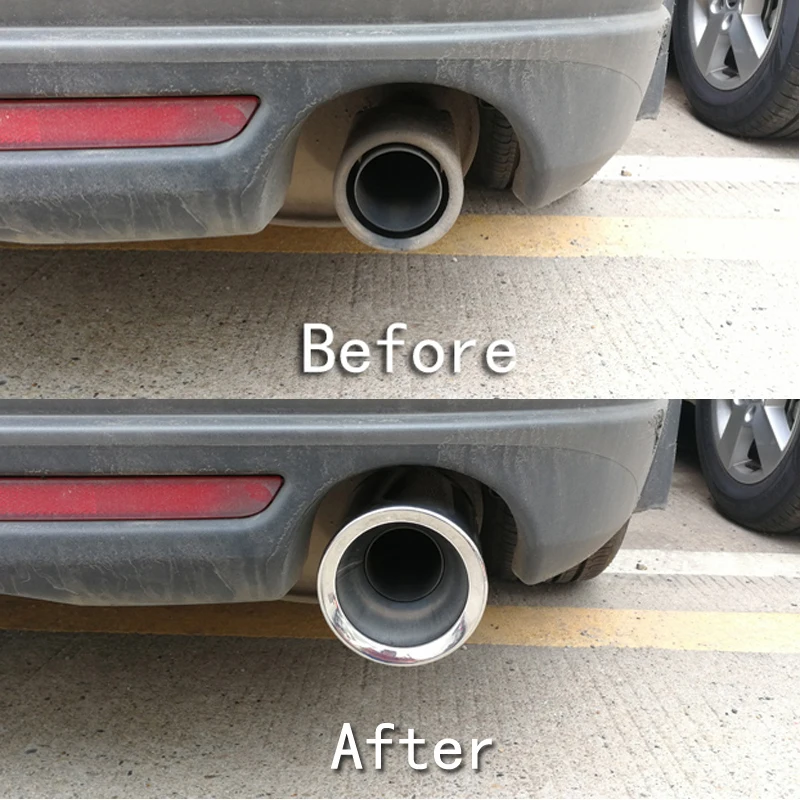 ステンレス鋼車のマフラーエンドパイプ排気ヒント 2012 2013 2014 2015 2016 マツダ 6 mazda3 アテンザスタイリングパーツワゴン