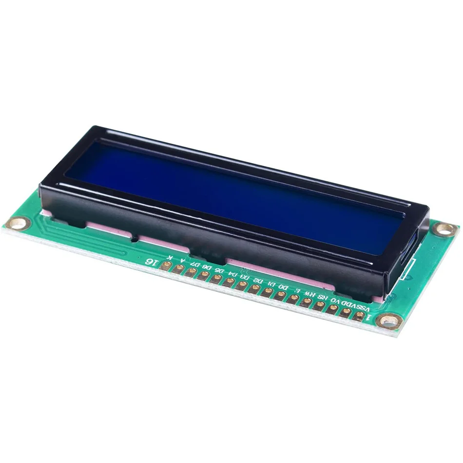 LCD1602+I2C 1602 16x2 1602A Blue/Green screen HD44780 Character LCD /w IIC/I2C Serial Interface Adapter Module For Arduino