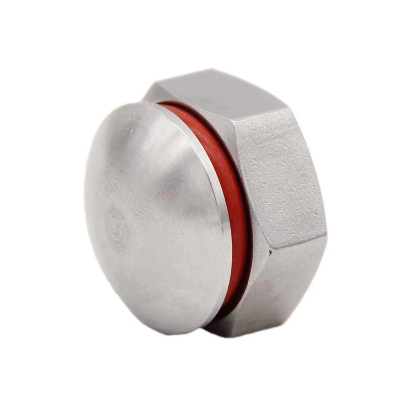 Kettle Plug 17mm compression 304 stainless Steel Homebrew Kettle plug for 17mm hole fit 3/8