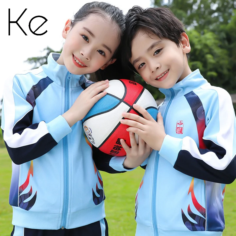 

KE208K Sports suit men big size 5XL sportwear women tracksuit kids clothing students clothing children’s sport set