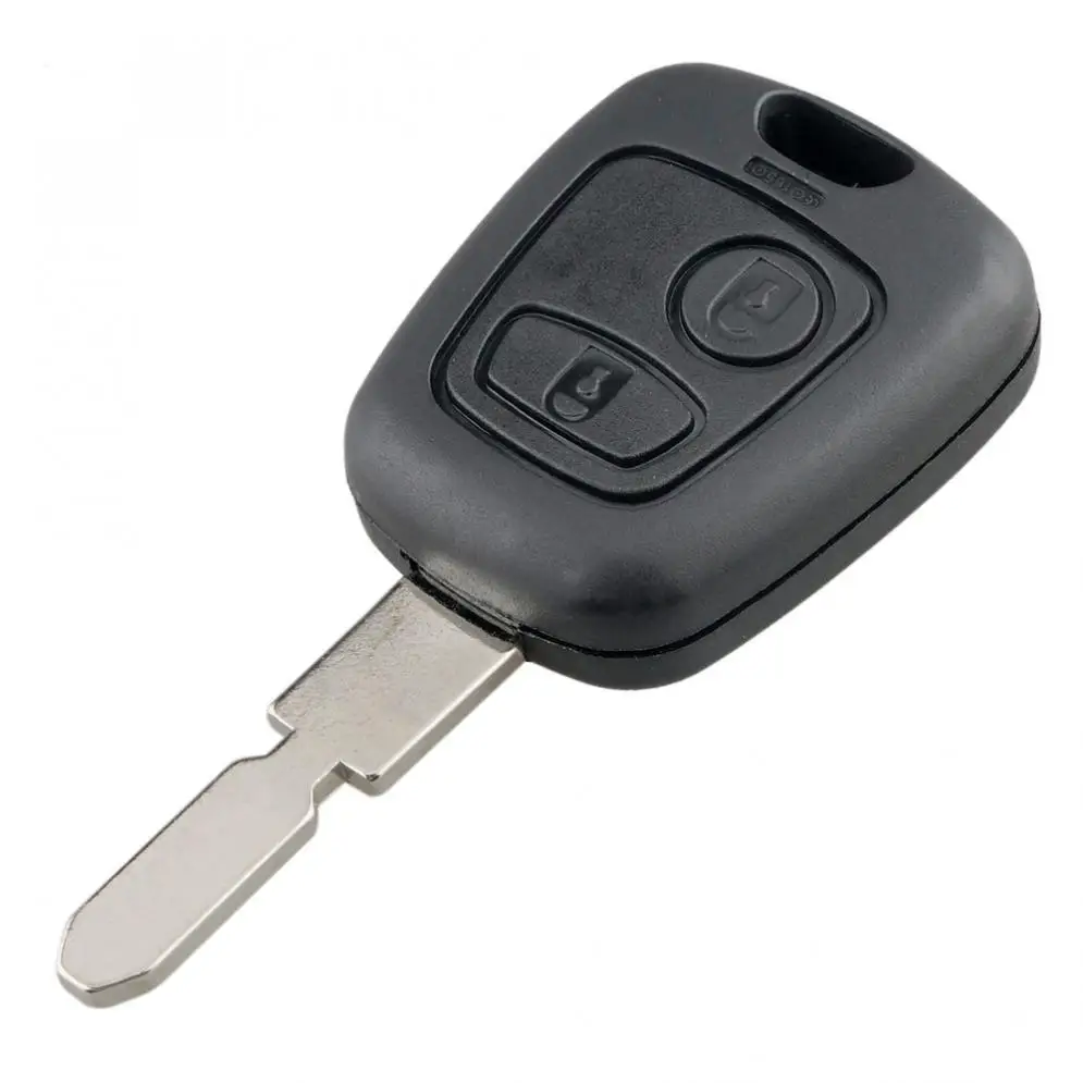 433Mhz 2-przyciskowy zdalny kluczyk samochodowy z chipem ID46 / PCF7961 i ostrzem NE78 pasujący do Peugeot 406 407 408 607 Keyless Entry System