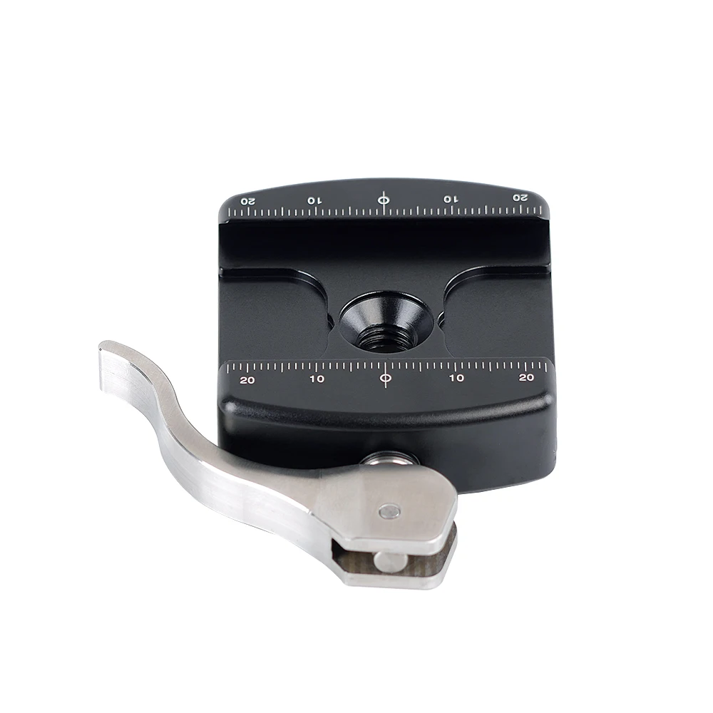 أداة تثبيت رافعة 50 مللي متر طراز Arca-السويسري RRS متوافقة مع حامل Benro Leofoto حامل ثلاثي القوائم سريع القفل