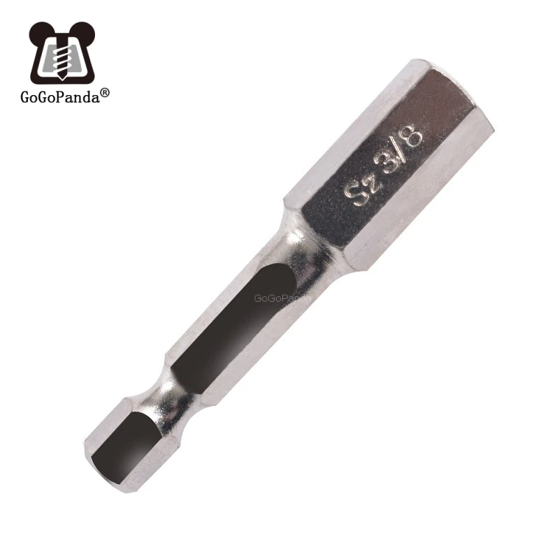 12 PCS Inch Electric Socket Screwdriver Head Inner Hexagon 50 Mm Strong Magnetic Drill Bits