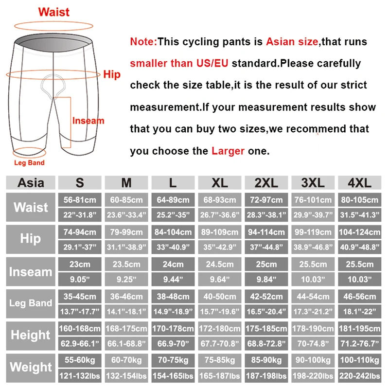 X-TIGER Cycling Shorts Men MTB Shockproof Bike Shorts Elastic Sports Cushion Lycra Bicycle Shorts Bib Tights with Pockets