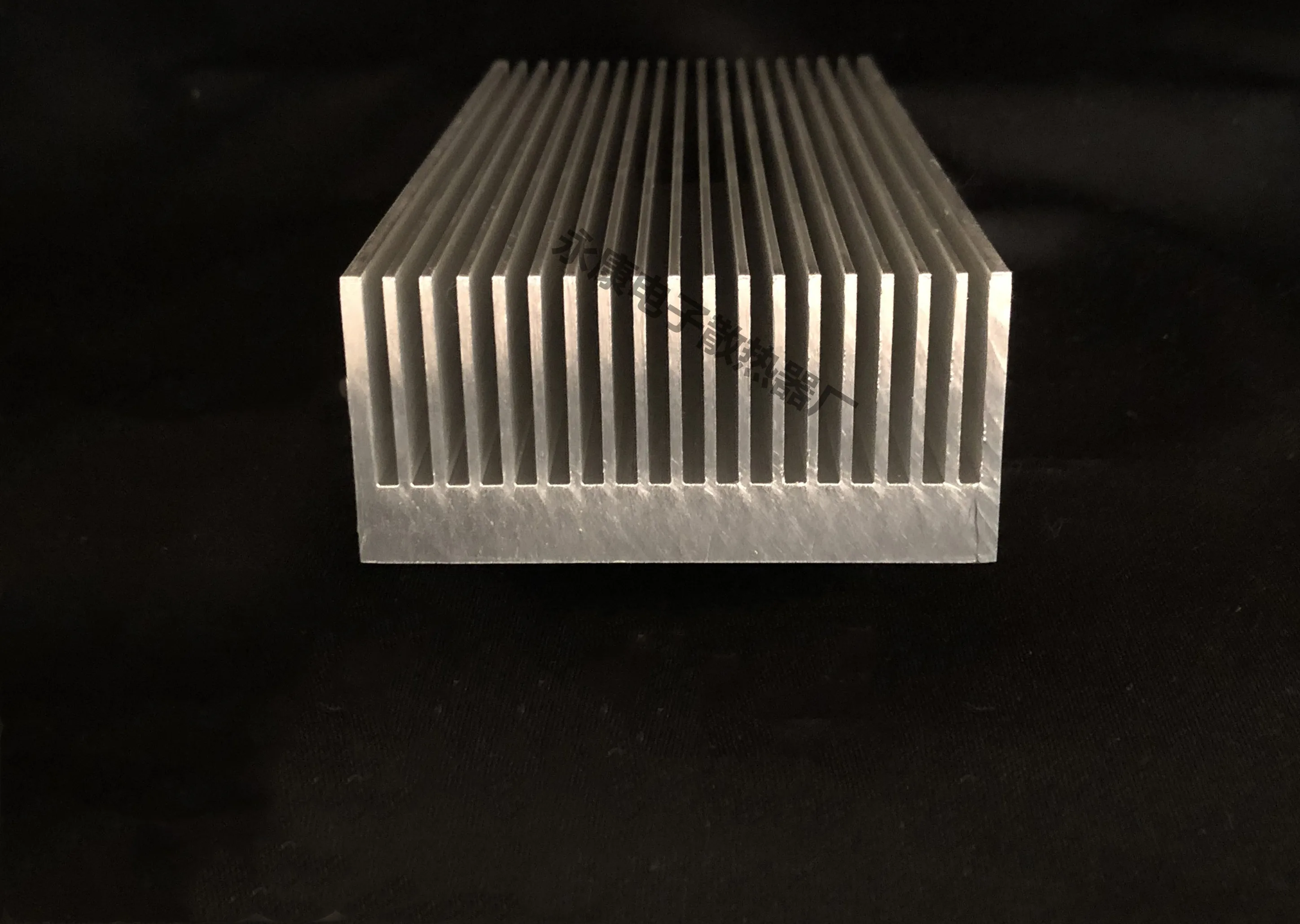 Electronic Radiator Aluminum Dense Teeth Heatsink 50/100/150/200/300/400/500x80x39MM Extruded Heat Sink Computer Water Cooling