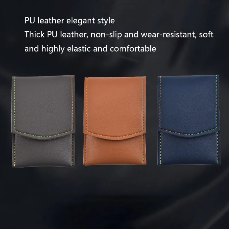 Coupe-ongles professionnel en acier inoxydable avec sac en cuir, 4 pièces/ensemble, haute qualité