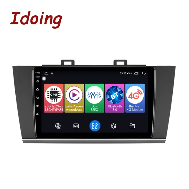 

Idoing Android Car Radio DSP Player For Subaru Outback 5 2014-2018 Legacy 6 2014-2017 GPS Navigation Head Unit Plug And Play