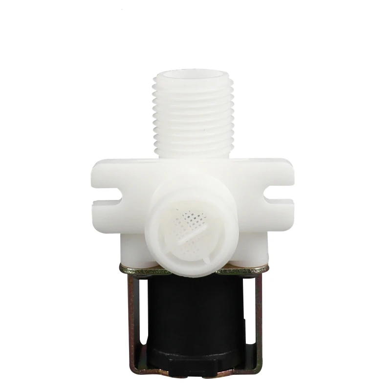 1/2' Kunststoff-Motor-Magnetventil mit hoher Temperaturbeständigkeit 100 ℃ Trinkbrunnen Rechtwinkliges Magnetventil 12V 24V 220V – Detail 5