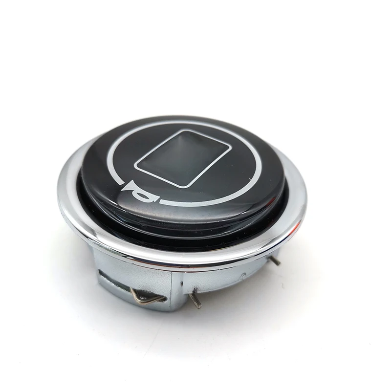 

Автомобильный руль Роговая Кнопка Металлический пластиковый гоночный модифицированный рожок крышка