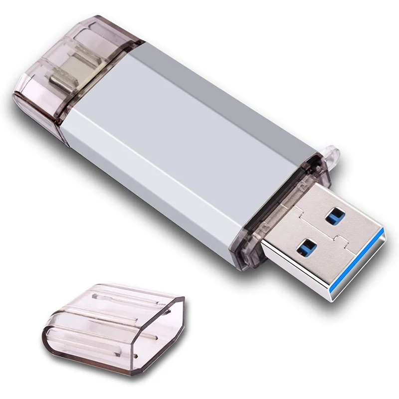 OTG USB Flash Drive 256GB 128GB Type C Pen Drive 64GB 32GB 16GB External Storage Pendrive USB 3.0 Memory Stick For Android/PC