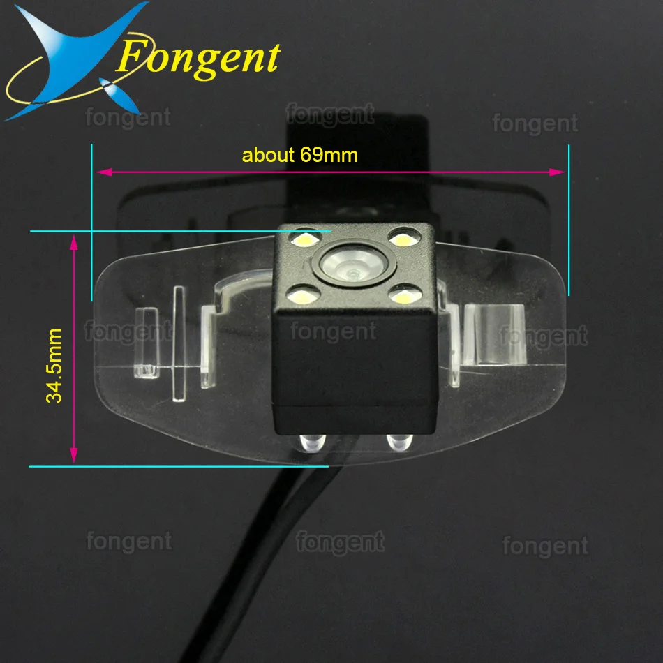 Fisheye Sony Vehicle Rear View Reverse Camera For Honda Civic Accord Ciimo Fit Spirior 2016 2015 2014 2013 2012 2011 2010 2009