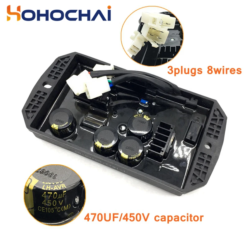 Original LIHUA TT91-1 AVR Single Phase 8-15kw Voltage Regulator Use For Honda Generator GX620 GX630 GX690 2V78 2V77