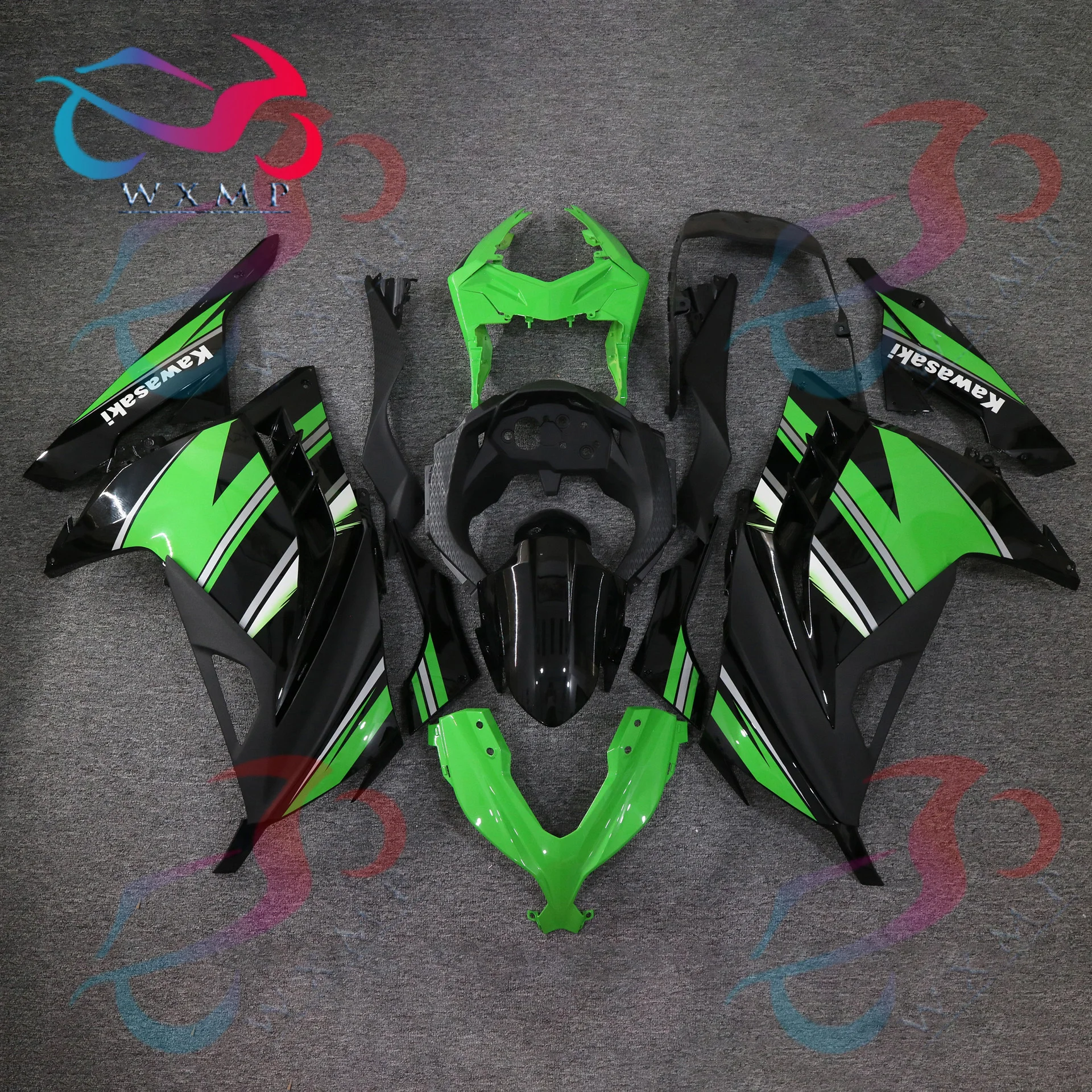 

Мотоциклетные детали, полностью закрытые Обтекатели для Kawasaki Ninja 300 Ninja300 2013 - 2017