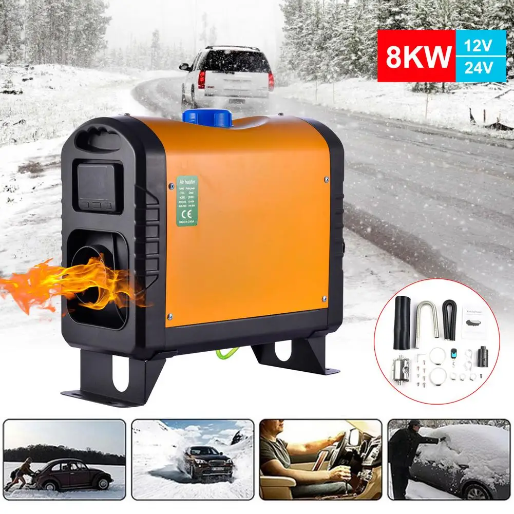 Autonomous Heater 12/24V 5/8KW Car Auxiliary Heater In Electric Heaters Fuel Heater For Cars RV Boats Motorhome Truck