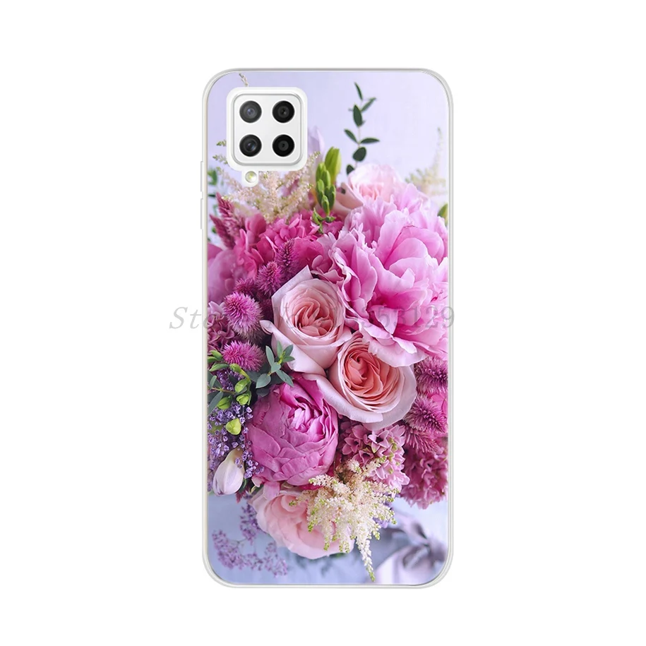 A22 Case For Samsung Galaxy A22 A225F Phone Cover Luxury Planet Printed Soft Funda For Samsung A22 A 22 S 5G GalaxyA22 4G Bumper