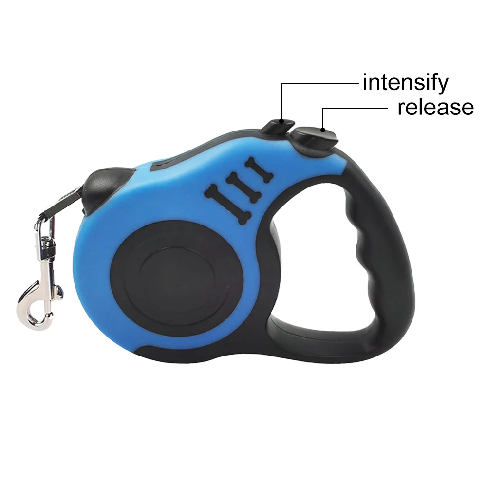 3/5M Dog Leash Durable Automatic Retractable Leashes Cat Puppy Walking Running Leads Roulette Dogs Cat Extending Leashes