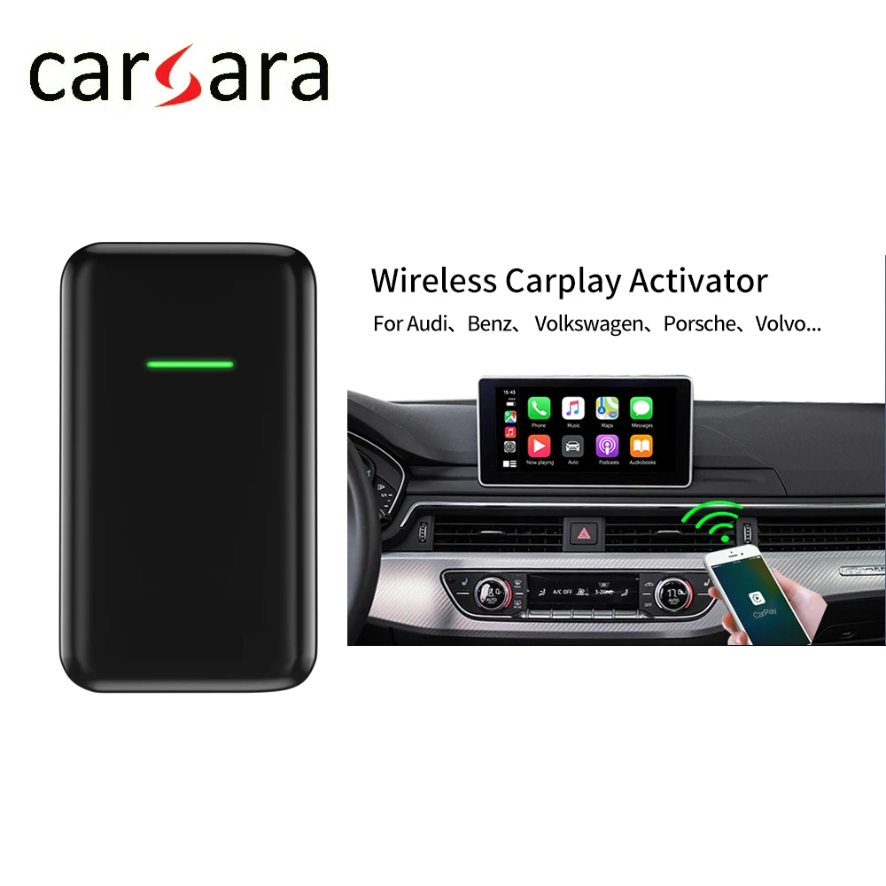 New Upgrade Wirless CarPlay Activator Adapter Convert Car Original wired carplay to wireless carplay Match for 98% new cars