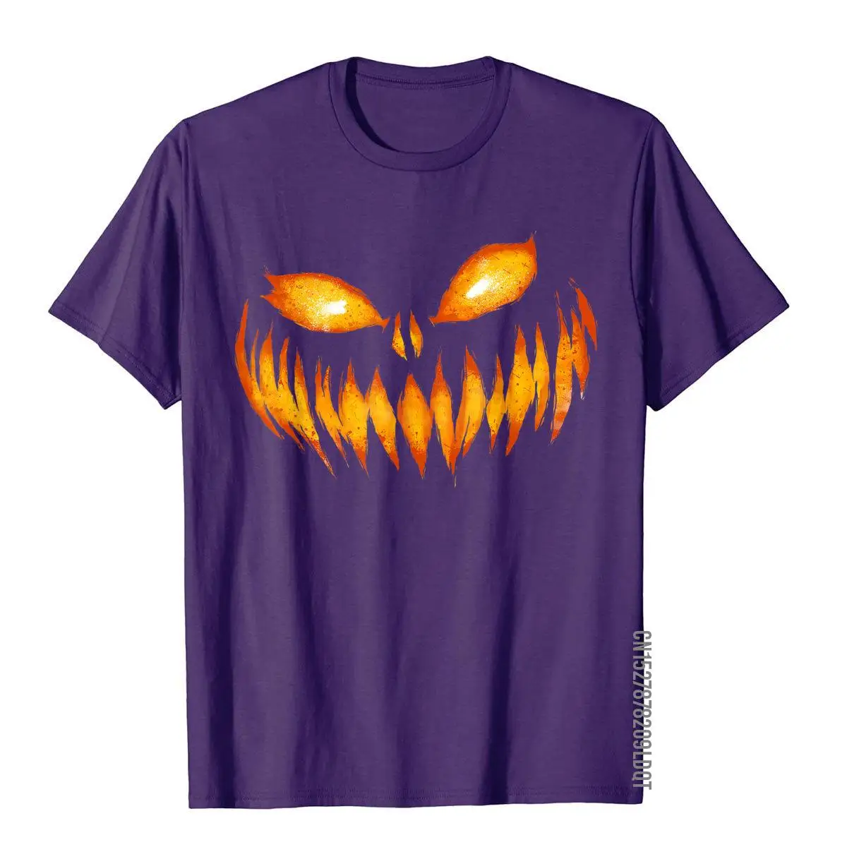 Jack O Lantern Scary Carved Pumpkin Face Halloween Costume T-Shirt Brand Casual T Shirt Cotton Men's Tops T Shirt Leisure