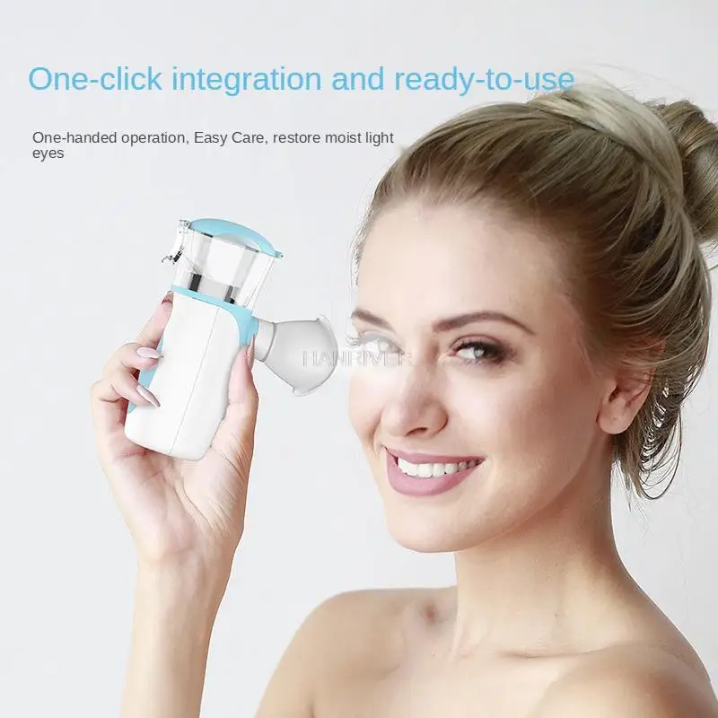 Atomized Eye Care and Eye Moisturizing Device Moisturizing and Relieving Eye Fatigue, Dry and Astringent Eyes