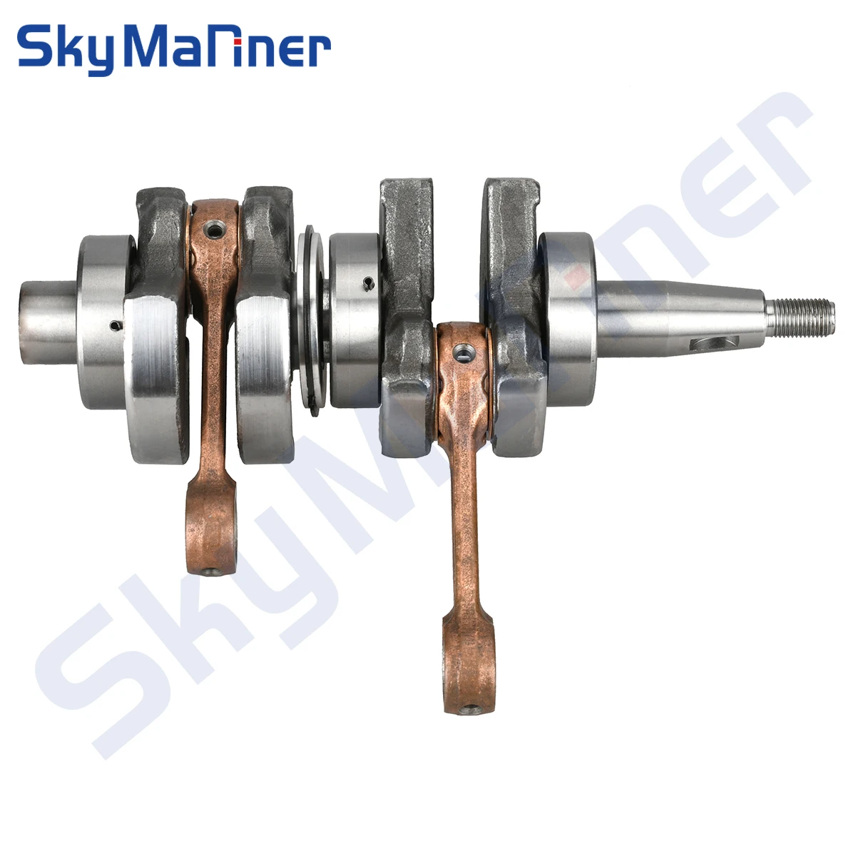 

CRANKSHAFT ASSY 63V-11400 For Yamaha 9.9HP 15HP 2 Stroke Outboard Engine Parsun Hidea 63V-11400-01 63V-11400-00