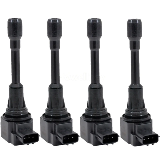 4pcs Ignition Coil 22448-JA00C 22448-ED000 22448-JA00A For Nissan Altima Rogue Sentra Versa Infiniti FX50 M56