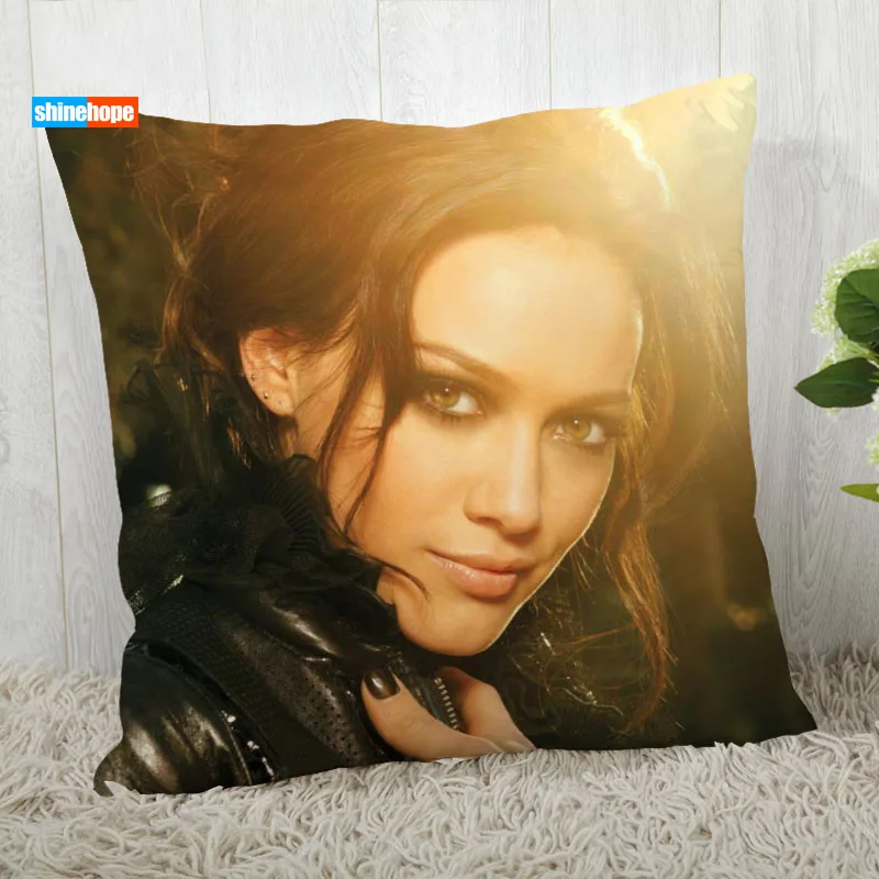 Hilary Duff Pillow Cover Customize Star Pillowcase Modern Home Decorative Pillow Case For Living Room 45X45cm,40X40cm