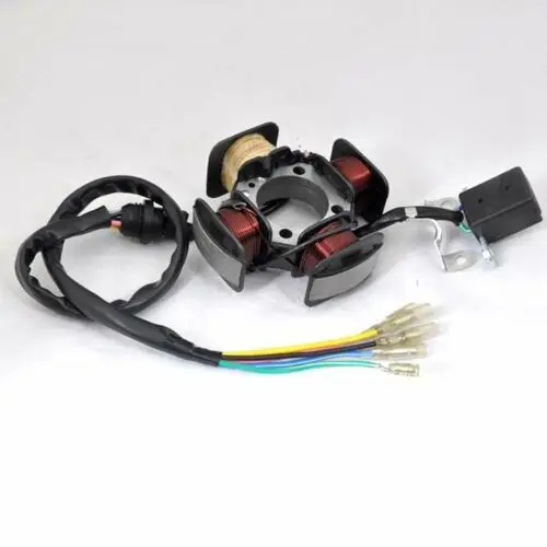 Wotefusi Motorcycle Lighting CG125 12V Copper 4 Poles Magneto Stator Coil New [P179]