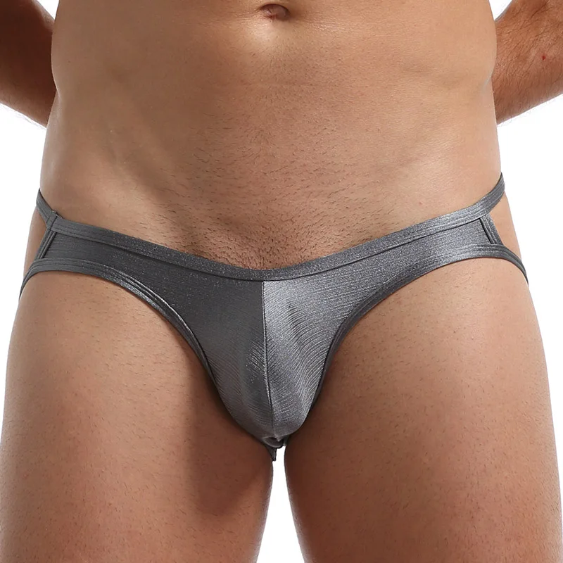 Suspensorio Sexy Gay para hombre, Tanga con bolsa para pene, bikini, nalgas, ropa interior hueca