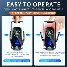 Wireless Car Charger 30W for iPhone and Samsung #3