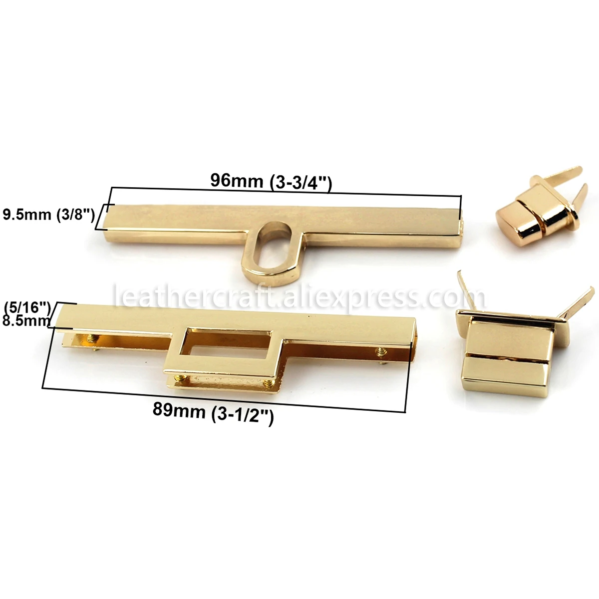 1x Metal Bag Tape Turn Lock Twist Lock Clasp buckles Leather Craft Women Bag Handbag Shoulder Bag Purse DIY Hardware